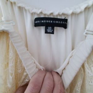 NWT orrid ecru lace romper